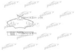 ������� ��������� �������� �������� peugeot 406 Patron PBP1062 Citroen / Peugeot: 425268 425131 Peugeot 406 (8b). Peugeot 406 Break (8e/F). Peugeot PB...
