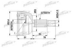 ���� �������� �������� vw golf ii vw jetta ii vw vento Patron PCV1021 Vag: 171498099C 191498099F 171498099A 191498099 Seat Cordoba (6k1 6k2). Seat PCV...