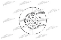 ���� ��������� ���� alfa romeo: 164 87-98 fiat: bravo 07- Patron PBD1790 Fiat / Lancia / Alfa: 82439939 60801755 71738913 0082434070 46758715 PBD1790...
