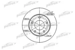 ���� ��������� ������ Patron PBD2704 Ford: F32Z1125A 3395510. Mazda: GA4Y3325X GA4Y3325XA GA4Y3325XH GA4Y3325XJ GA5Y3325X GA5Y3325XD GA5Y3325XC PBD270...