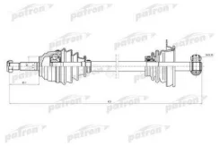 ������� �������� ����� renault twingo Patron PDS0587 Renault Twingo I (C06_) PDS0587 ����