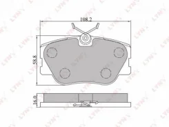 ��������� ������� �������� lynx BD-5301 Mercedes-Benz: A001420072005 0004209920 A0004202520 0004200720 0024202320 0004202520 A0024202320 Bd5301 BD5301...