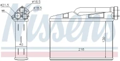 �������� ��������� BMW 70530 Nissens 70530 ����