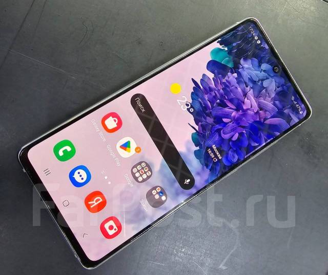 Samsung galaxy S20FE 6/128gb, 6.50", моноблок, белый, 3G, 4G LTE, Dual ...