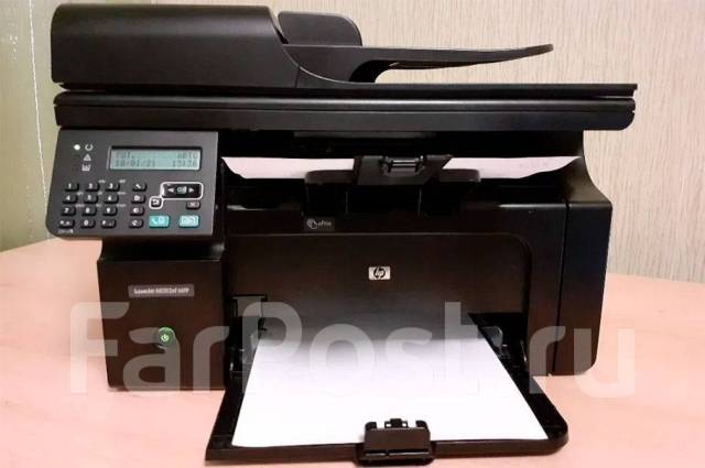 Лазерное МФУ HP LaserJet Pro M1212nf MFP + новый картридж, б/у, в ...