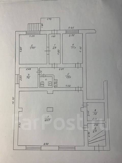 ��������� ���������. 137��&sup2;, ����� ����������� 43, �-� �������� ���������� ����, 1/3 ����. ���� ��������� ����