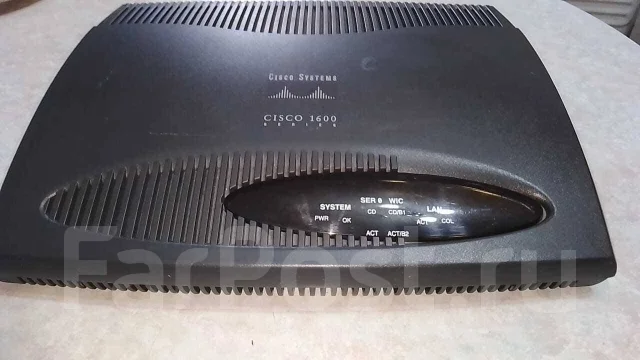 Маршрутизатор CIsco 1601R, б/у, в наличии. Цена: 200₽ во Владивостоке