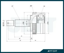 ���� �������� 49500-2S200/V42-4244 ABS JETT V424244ABS ����