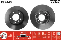 DF4449_���� ��������� ��� df4449 TRW DF4449 ����