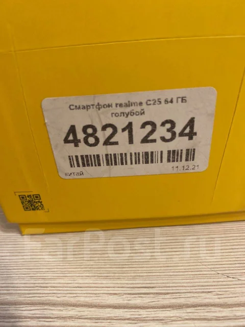 Realme C25. �/�, 64 ��, �����, 4G LTE, NFC ����
