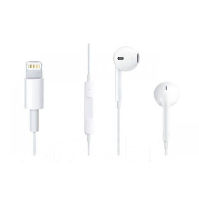 Проводные наушники Apple EarPods (Lightning) Original, новый, в наличии ...