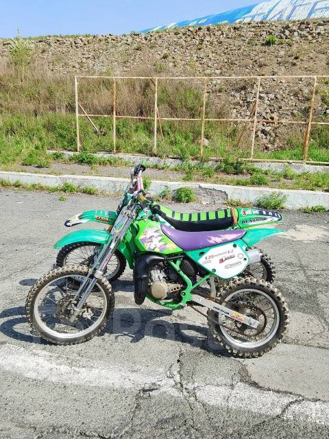 Kawasaki KX 80, 1998, 80 куб. см. 2х тактный, с пробегом, исправен, 100 ...