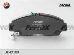������� ��������� Honda Civic IX/VII/VIII 01- �������� 148.7*59.5*16.5 �����. Fenox BP43189 BP43189 ����