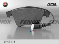 ������� ��������� �������� 155.2*73.2*19.8 �������� ATE systems VW Multivan V 03- Transporter V 0 Fenox BP43115 BP43115 ����
