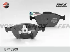 ������� ��������� FORD Transit Tourneo Connect 02- �������� 156.5*67.4/62.5*17 �����. Fenox BP43209 BP43209 ����