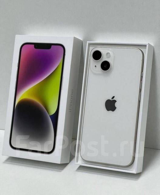 Айфон 14 white 256gb, Apple iPhone 14, 6.10