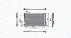 �������� ������������ Mercedes C-Class W204 07- Magneti Marelli 350203755000 350203755000 ����
