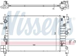 NS61697_�������� ����� 61697 Nissens 61697 ����