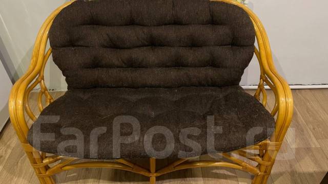 Мебель из натурального ротанга, б/у, в наличии. Цена: 11 000₽ в Хабаровске
