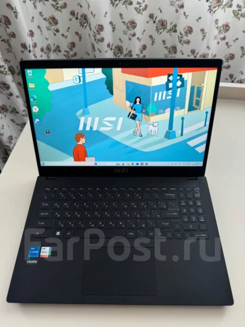 MSI Modern 15 B12M. 15.6", ��� 8 ��, ���� 256���, WiFi: 1, Bluetooth: 1, ����������� �� 5��. ����