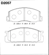 ������� ��������� �������� D-2057 ��� Toyota �������� ������������� MK Kashiyama ������ 04465-28050 04491-28380 04465-28190 1Y0G-33-28Z 1Y0X-33-28Z 04...
