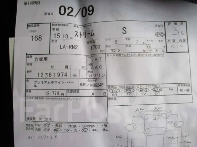 Honda Stream. RN2, D17A ����