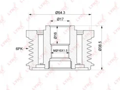 ����� ���������� ��� pa1048 Lynxauto PA1048 ����
