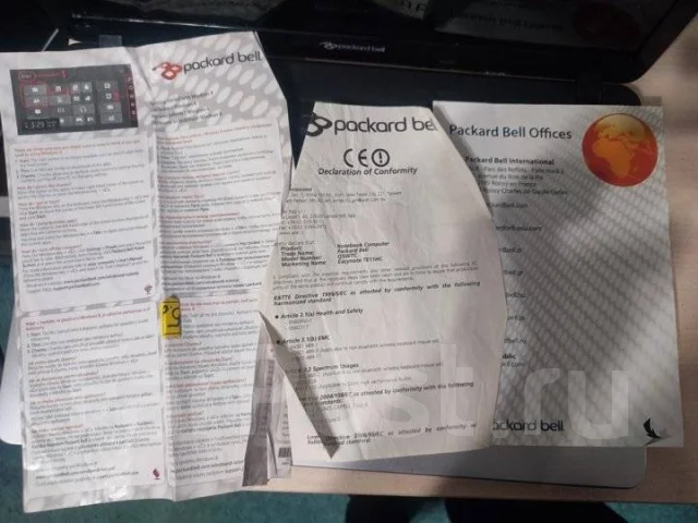 Packard Bell. 15.6", ��� 2048 ��, ���� 500���, WiFi: 1 ����