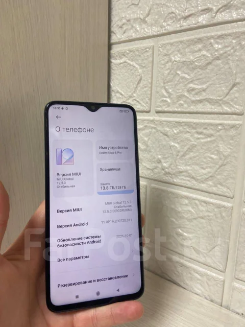 Xiaomi Redmi Note 8 Pro. �/�, 128 ��, 3G, 4G LTE, Dual-SIM, NFC ����