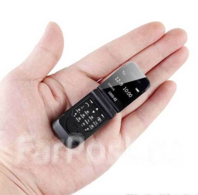 Мини маленький мобильный телефон Long CZ J9, раскладушка, черный ...