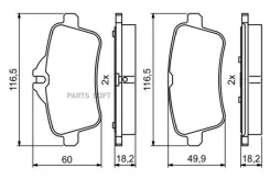 ������� ����. ����. MB GLE (W166) 15-/ M-Class (W166) 11- 0986494783 ����