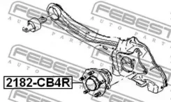 ��������� ������ ������� (�������) FORD Focus II 2004- 2182CB4R ����