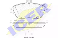 ������� ����. ����. B-Class (w246) B180 B200 (11-) 182061 ����