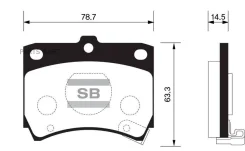 ������� ����. �������� Hi-Q KIA Pride SP1049 ����