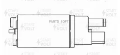 ����� ����������� ��� �/� Opel Vectra B (95-)/Astra G (98-)/Zafira A (00-) 1.6i/1.8i (SFP 0514) SFP0514 ����