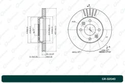    G-Brake GR02040 GR02040 