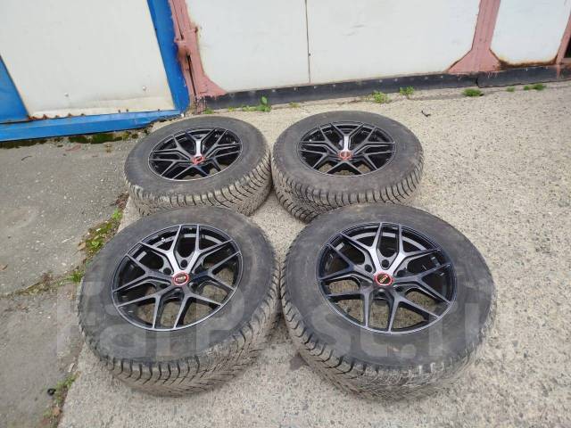 Nokian Hakkapeliitta 10p SUV 265/60 R18 114T, Sakura well 6x139,7 ET15 ...