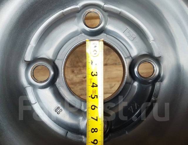 Штампованный диск Honda R15 6.0J ET+50 100x4. 1 шт. Отправка, 15", 1 шт ...