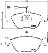 P23077_=GDB1602=589 42 p23077 Brembo P23077 ����