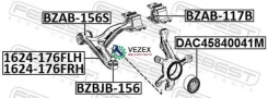 ����� �������� ����� Febest 1624176FLH 1624176FLH ����