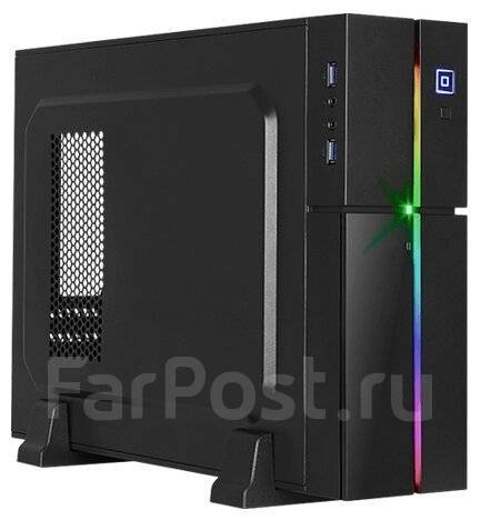 Корпус Aerocool Playa Slim, Slim Tower, без БП (SFX), Micro ATX/mini ...