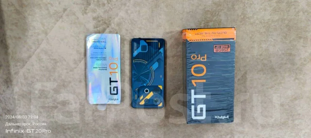 Infinix GT 10 Pro. �/�, 256 ��, 3G, 4G LTE, 5G, Dual-SIM, NFC ����
