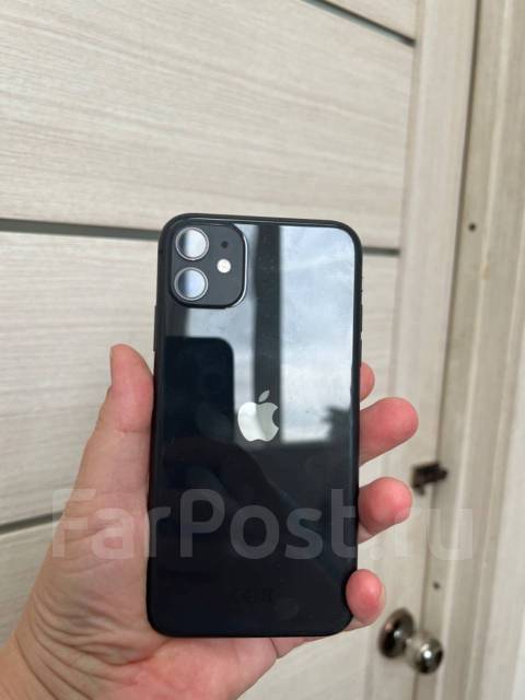 Айфон 11 64 гб, Apple iPhone 11, 64 гб, 6.10", моноблок, черный, 4G LTE ...