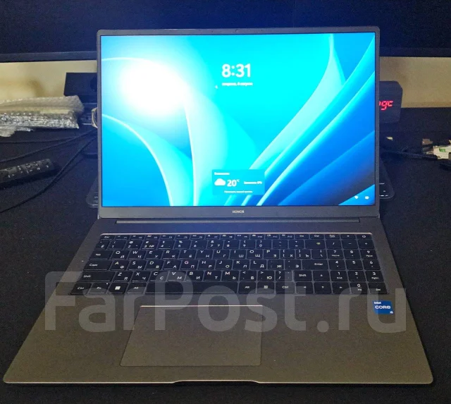 Honor MagicBook X 16. ��� 16 ��, ���� 512���, WiFi: 1, Bluetooth: 1, ����������� �� 7��. ����