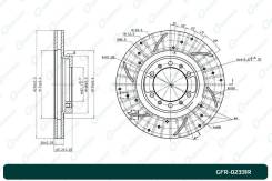     G-brake GFR-02331R  G-Brake GFR02331R MB618716 