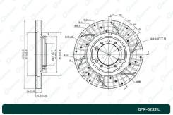     G-brake GFR-02331L  G-Brake GFR02331L MB618716 