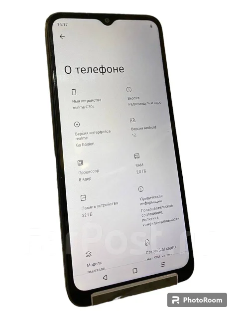 Realme C30s. �/�, ������, 3G, 4G LTE, NFC ����