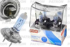 �������� ���������� ���� ������� 2�� H7 12V 55W 3800K PX26d White Stream (+100% �������, ����� ����� ����, +50� ��������� ������) ������� � ����� Patr...