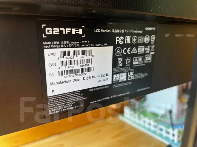 Gigabyte. 27", ���������� �� (LCD, LED, QLED) ����
