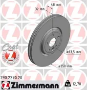 ���� ����. �����. ������. [350x32] COAT Z Jaguar F-PACE (X761)/XE (X760)/XF II (X260), Range Rover Velar (L560) 15- Zimmermann 290227020 290227020 ���...